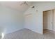 Bedroom features a vaulted ceiling, closet and tile floors at 81 Safe Harbor Ave., Pawleys Island, SC 29585