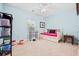 Light and airy bedroom with a window view and ceiling fan at 1112 Raven Cliff Ct., Conway, SC 29526