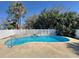 Beautiful backyard pool area featuring a private pool, fenced perimeter, and rock feature at 613 23Rd Ave. N, North Myrtle Beach, SC 29582