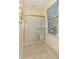 Clean shower with glass doors at 110-4 White Tail Way # 4, Pawleys Island, SC 29585