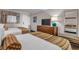 Well-appointed bedroom with modern amenities and relaxing ambiance at Coral Beach Resort at 1105 S Ocean Blvd. # 1224, Myrtle Beach, SC 29577