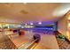 Inside the community bowling alley with multiple lanes and game consoles at 1105 S Ocean Blvd. # 1224, Myrtle Beach, SC 29577