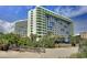 Beautiful view of Coral Beach Resort showcasing multiple balconies and ocean views at 1105 S Ocean Blvd. # 1224, Myrtle Beach, SC 29577