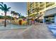 Kid-friendly shallow pool with playground equipment and plenty of seating at 1105 S Ocean Blvd. # 1224, Myrtle Beach, SC 29577