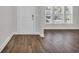 Inviting entryway with hardwood floors and a bright window at 1279 Safe Haven Dr., Myrtle Beach, SC 29579