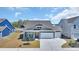Beautifully designed home with a two-car garage and landscaped front yard at 1279 Safe Haven Dr., Myrtle Beach, SC 29579