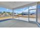 View from the screened porch, looking out at the community at 1279 Safe Haven Dr., Myrtle Beach, SC 29579