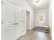 Bright foyer with closet, bench and natural light at 1470 Burriss Rd., Conway, SC 29526