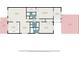 Detailed floor plan showcasing the layout and dimensions of the living spaces, bedrooms, and bathrooms at 1470 Turkey Ridge Dr. # D, Myrtle Beach, SC 29575