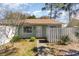 Charming single-story home with a quaint front yard, white picket fence, and inviting walkway at 1470 Turkey Ridge Dr. # D, Myrtle Beach, SC 29575