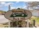 Welcome to Buck Hill sign featuring a charming floral design at 1470 Turkey Ridge Dr. # D, Myrtle Beach, SC 29575