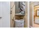 Utility closet with water heater and HVAC system at 1470 Turkey Ridge Dr. # D, Myrtle Beach, SC 29575