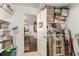 Bright storage space features plenty of shelves and access to the kitchen at 150 Brookgate Dr., Myrtle Beach, SC 29579