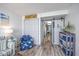 Hallway features nautical decor, closet, and stylish furnishings at 1501 S Ocean Blvd. # 1042, Myrtle Beach, SC 29577