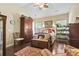 Serene bedroom featuring vaulted ceilings, hardwood floors, and natural lighting with tasteful decor at 173 Knight Circle # 1, Pawleys Island, SC 29585