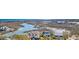 Expansive aerial view of waterfront houses, waterways, and picturesque surroundings at 178 Salt Marsh Circle # 30D, Pawleys Island, SC 29585