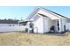 A well maintained backyard offers a covered patio and ample yard space at 2519 Southern Crest Dr., Loris, SC 29569