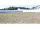 Spacious backyard featuring a well-maintained lawn and secure white vinyl fence at 2519 Southern Crest Dr., Loris, SC 29569