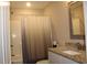 Standard bathroom with granite vanity, shower/tub combo, and neutral decor at 2519 Southern Crest Dr., Loris, SC 29569