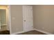 Neutral bedroom featuring a walk in closet and access to the hall and additional rooms at 2519 Southern Crest Dr., Loris, SC 29569