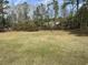Expansive backyard featuring lush lawn and mature trees, offering plenty of space for recreation and relaxation at 301 Byrnes Circle, Johnsonville, SC 29555