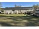 Backyard of home with a wheelchair ramp and a deck at 301 Byrnes Circle, Johnsonville, SC 29555