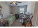 Spare bedroom features a single bed, desk, and window for natural light at 3016 Wise Rd., Conway, SC 29526