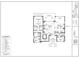 Electrical blueprint of the first floor showcasing lights, fans, switches, and power outlets in living areas at 318 15Th Ave. S, Surfside Beach, SC 29575