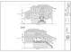Detailed front and rear elevation blueprint of the coastal home, showcasing architectural elements at 318 15Th Ave. S, Surfside Beach, SC 29575