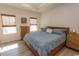 Serene main bedroom with a comfortable queen bed and natural light at 341 Golan Circle # B, Myrtle Beach, SC 29579