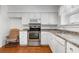 Bright kitchen with white cabinets, stainless steel oven, and ample counter space at 3494 Cactus St. # 3494, Myrtle Beach, SC 29577