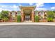 Exterior of the community center, featuring brick facade and meticulously kept landscaping at 351 Firenze Loop, Myrtle Beach, SC 29579