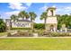 Beautiful entrance to Tuscany The Resort, with stone signage, water features, and lush landscaping at 351 Firenze Loop, Myrtle Beach, SC 29579