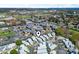 Aerial view of homes near lush green space in a residential area at 413 Chesterfield Ct., Myrtle Beach, SC 29577