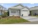 Charming home with attached garage, complemented by a well-maintained front yard and attractive landscaping at 413 Chesterfield Ct., Myrtle Beach, SC 29577