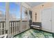 Relaxing sunroom featuring a bench and decorated with a tropical rug at 4141 Hibiscus Dr. # 201, Little River, SC 29566