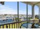 Enjoy breathtaking marina views from the comfort of this inviting balcony at 4633 Lightkeepers Way # 5H, Little River, SC 29566