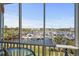 Balcony view showcasing the beautiful marina at 4633 Lightkeepers Way # 5H, Little River, SC 29566