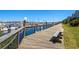 Scenic boardwalk view with marina and boat access, perfect for evening strolls at 4633 Lightkeepers Way # 5H, Little River, SC 29566