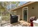 Outdoor deck area perfect for grilling and entertaining with Traeger grill at 53 Hope Ln., Pawleys Island, SC 29585