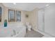 Clean bathroom featuring a separate shower and soaking tub at 5404 N Ocean Blvd. N # 6-E, North Myrtle Beach, SC 29582