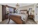 Comfortable bedroom with ocean views and a cozy atmosphere, perfect for relaxation at 5404 N Ocean Blvd. N # 6-E, North Myrtle Beach, SC 29582