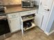 Modern kitchen with slide out shelving, stainless steel appliances, and ample storage at 59 Willowbend Dr., Murrells Inlet, SC 29576