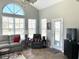 Living room with a view, showcasing natural light, and open space with comfortable seating at 59 Willowbend Dr., Murrells Inlet, SC 29576