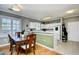 Dining area that flows into the kitchen, perfect for entertaining and everyday living at 6253 Catalina Dr. # 214, North Myrtle Beach, SC 29582