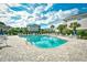Beautiful pool area featuring lounge chairs and a refreshing swimming pool at 6253 Catalina Dr. # 214, North Myrtle Beach, SC 29582