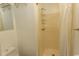 Bathroom with a shower and curtain at 7638 Highway 905, Longs, SC 29568