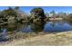 Scenic view of a tranquil pond reflecting the surrounding trees and sky at 806 Duncan Ave., Myrtle Beach, SC 29572