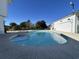 Backyard pool, perfect for outdoor entertaining and relaxation at 806 Duncan Ave., Myrtle Beach, SC 29572