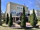 Large backyard featuring an outdoor dining area, deck and patio at 817 Falkirk St., Myrtle Beach, SC 29579